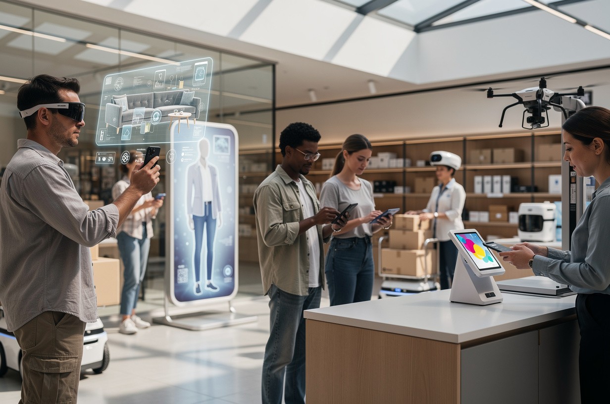 e-handelns framtid: fem trender som förändrar hur vi shoppar 2025